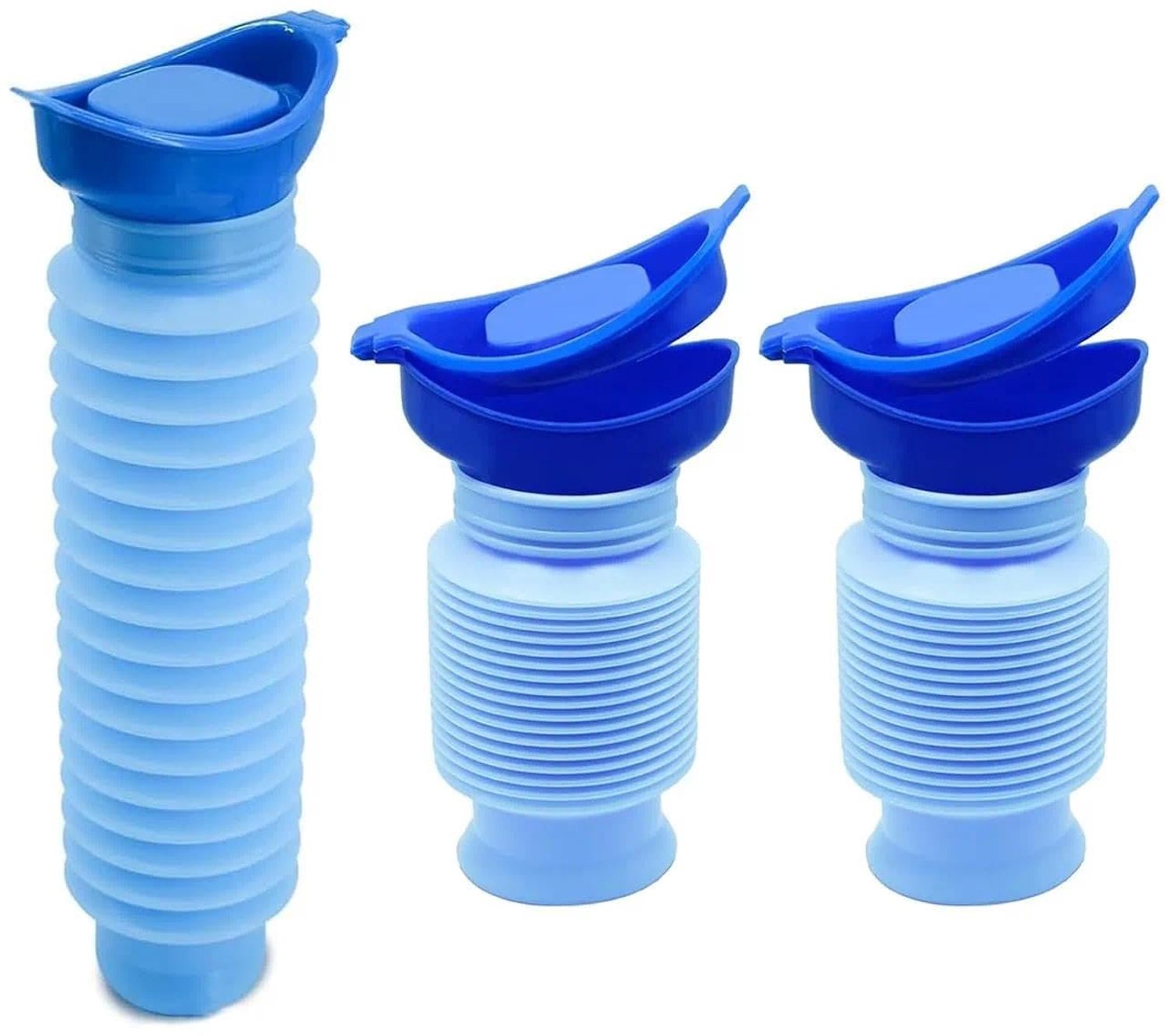 Urinoir 750 ml - krimpbaar - herbruikbaar - ideaal voor noodgevallen - 2 stuks - m-winkel