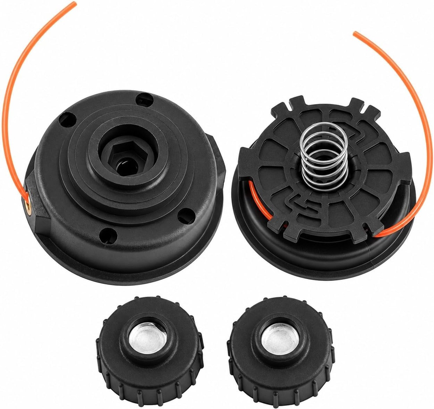 Universele Trimmerkop met Snijdraad Set voor Grasmaaier en Brush Cutter, Geschikt voor Diverse Modellen