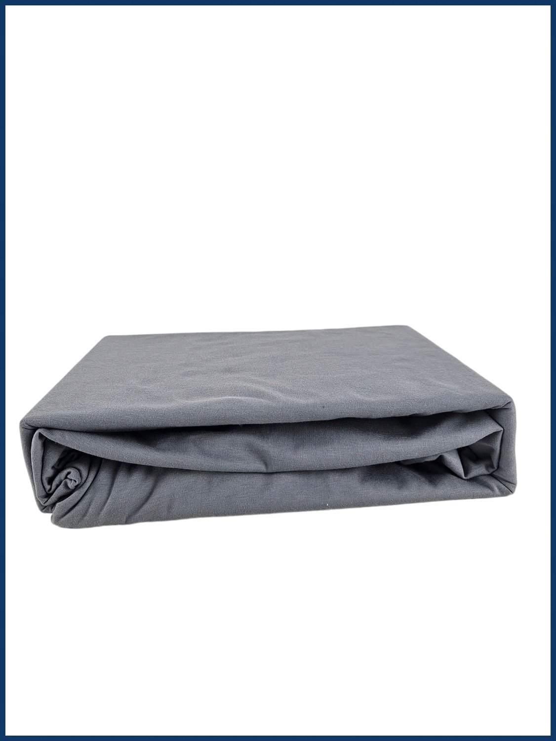 Kam-Pol Hoeslaken Jersey 120x200cm - 100% Katoen, 145g/m², Grijs