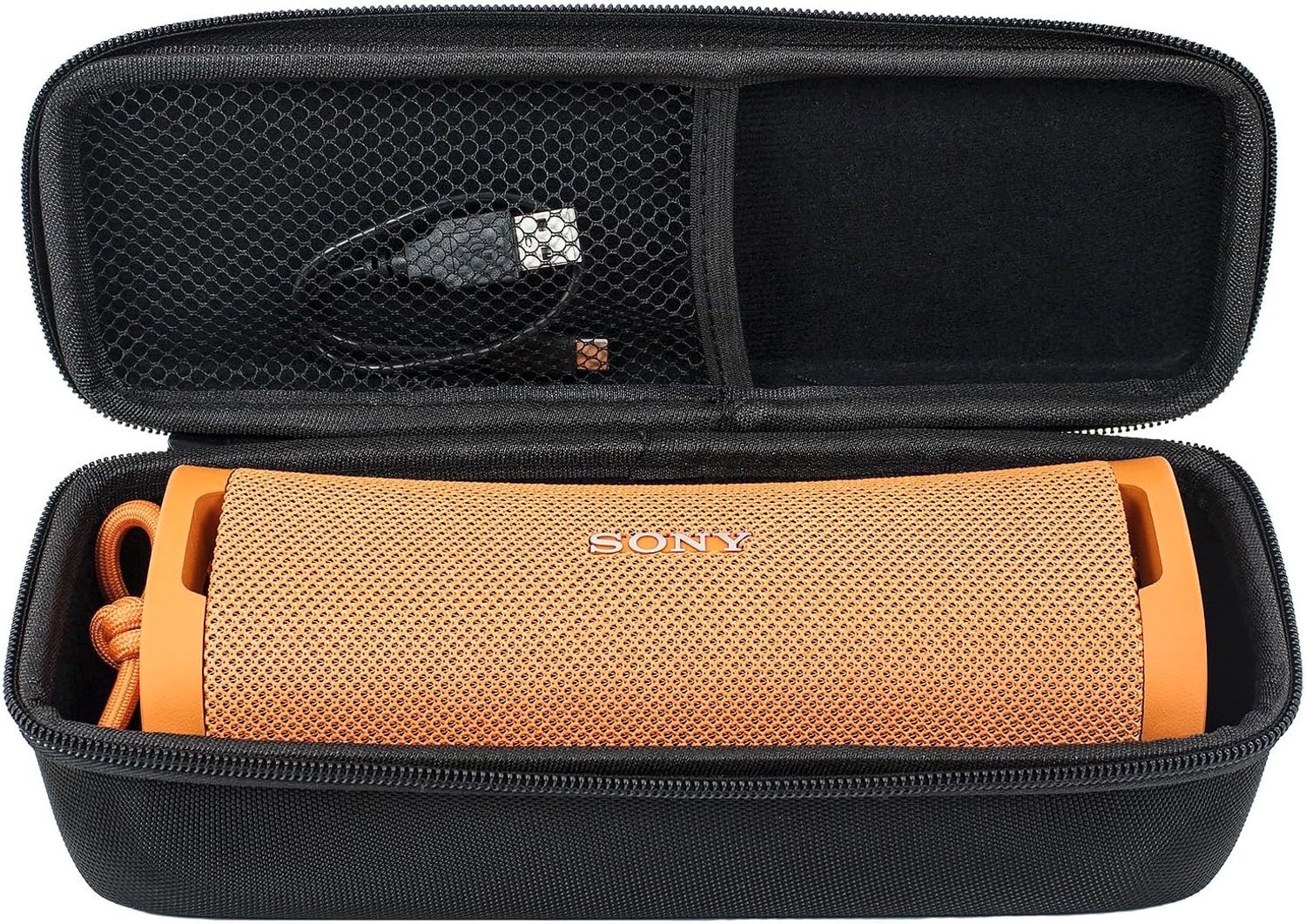Draagbare Hardcase voor Bluetooth Speaker - Bescherming en Opbergruimte - Zwart, Geschikt voor ULT FIELD 1