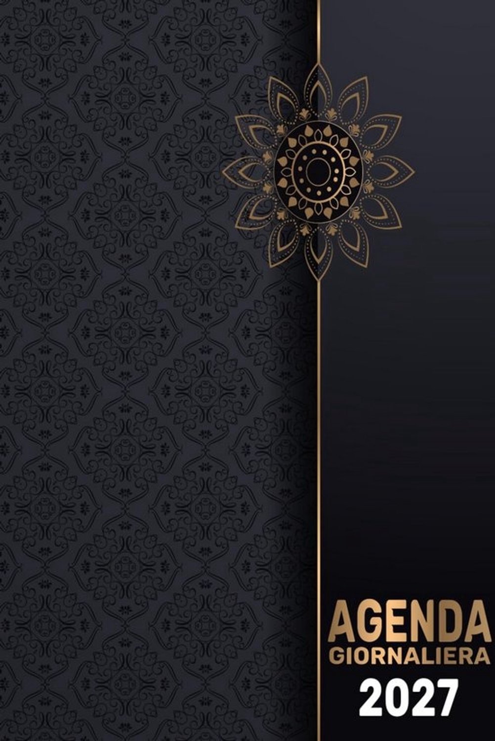 Agenda 2027 - Dagplanner A5 - 1 pagina per dag - Tijdschema 7:00 t/m 21:30 - 12 maanden
