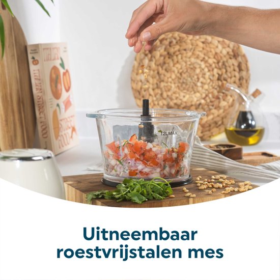 Salter Retro Voedselsnijder - 2 Snelheden - Roestvrijstalen Messen — afbeelding 2