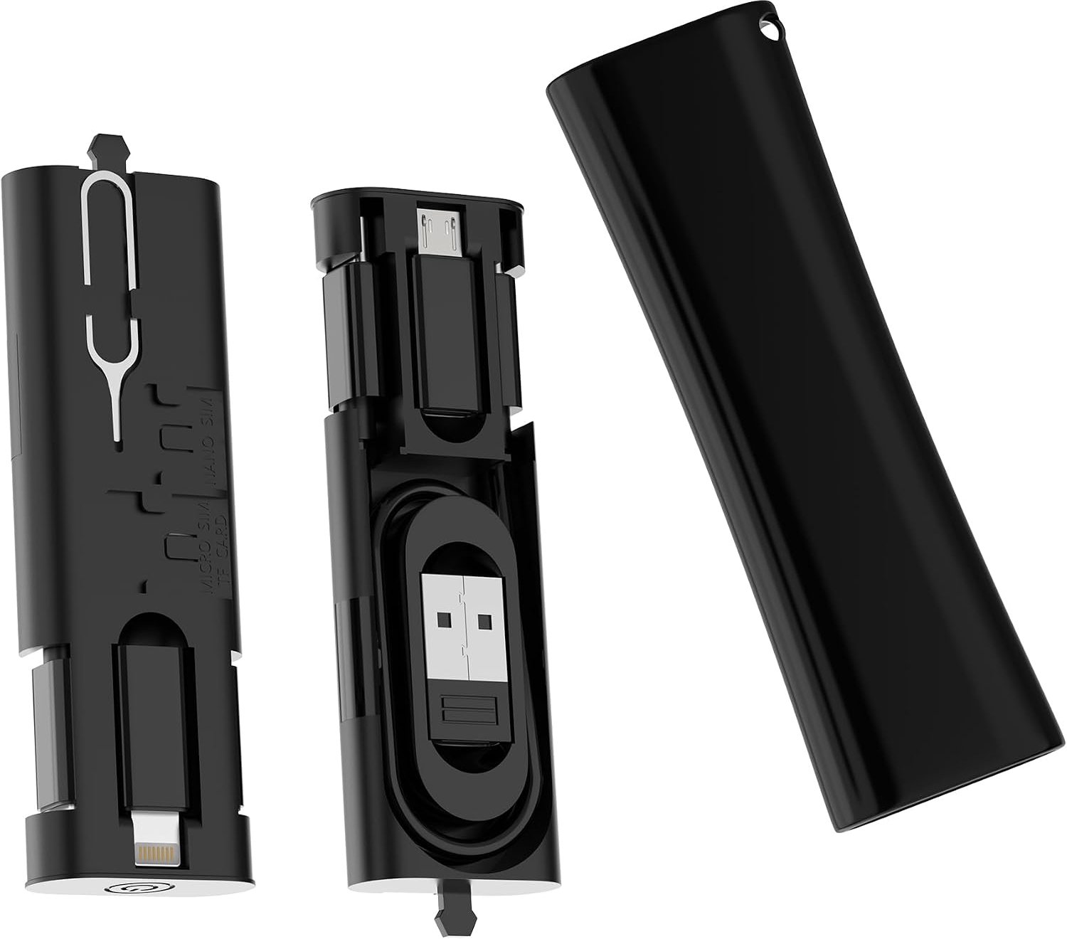 60 W adapter USB C naar micro-USB Lightning voor iPhone 17 16 15 14 13 Pro Max voor iPad voor Apple compatibel met Samsung S26 universele reiskabelkit OTG 3.0 accessoires etui oplader stekker