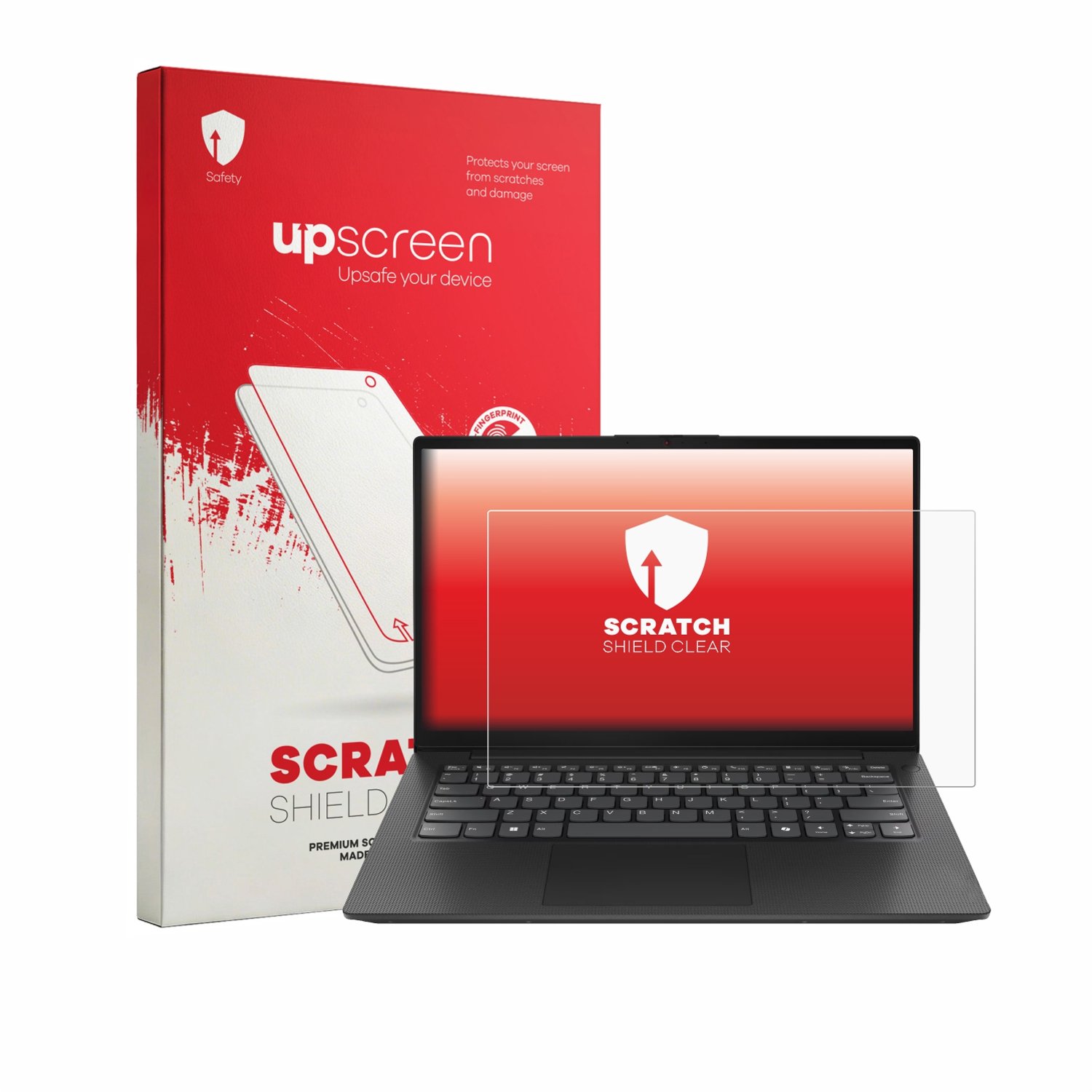 upscreen - Screenprotector voor Lenovo Prima 14 IWC - Folie Beschermfolie transparant