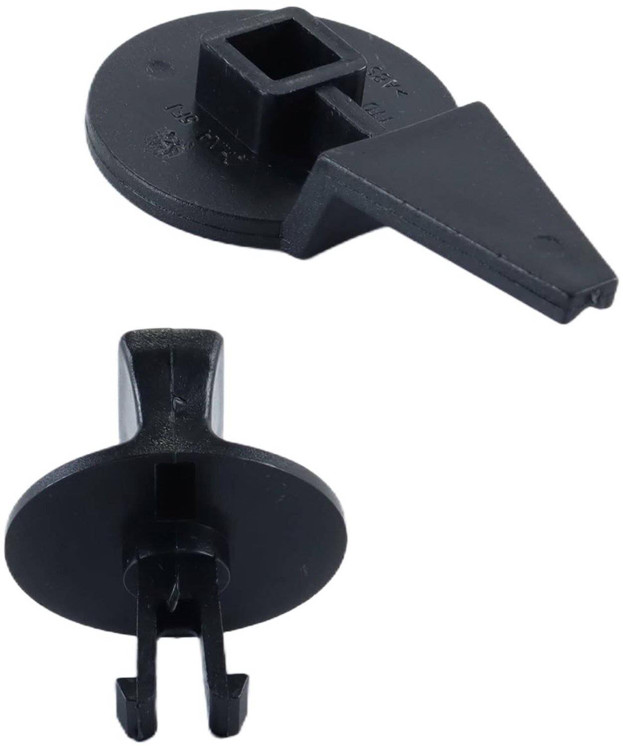 Kofferbakvergrendeling knop voor VW en Audi, gevarendriehoekknop voor Passat, Golf en Jetta, vervangingsonderdeel 1T0867468 1J0867467