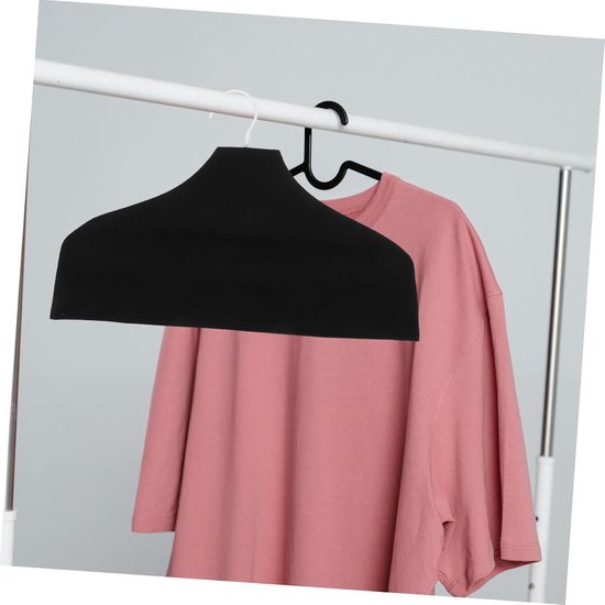 3 Stuks Slip Katoenen Hanger Covers Ademend Kledinghanger Doekhoes voor Stijlvolle Kledingkast Organisatie Stofbescherming — afbeelding 3