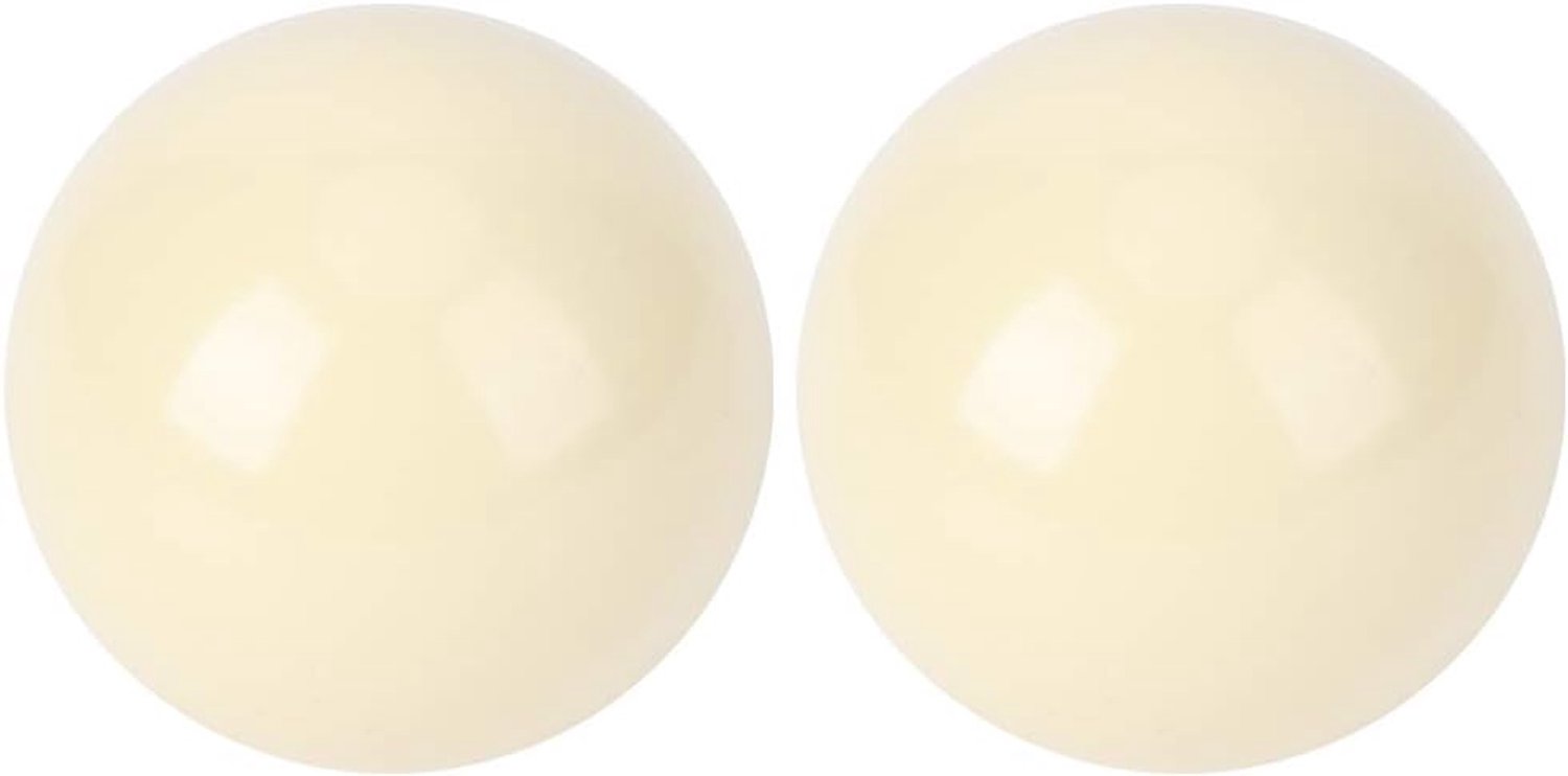 Witte Biljartbal, 2 Stks Pooltafel Witte Biljartballen Snooker Pooltafel Training Spot Cue Ball Standaard 5.72 CM