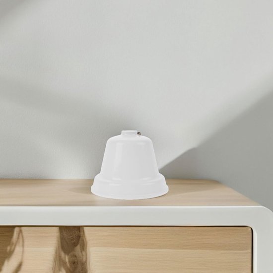 2 Stuks Universele voor Plafondventilator Decoratieve Cap voor Onderkant Eenvoudige Installatie Onderhoud Beschermt tegen Vuil — afbeelding 4