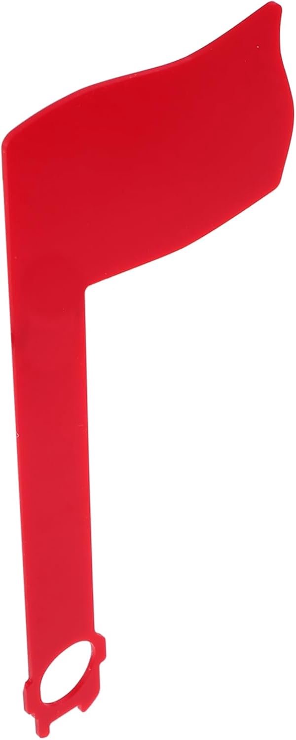 Happyyami Mini Brievenbusvlag Draaibaar Decoratief Brievenbusaccessoire Van Acrylmateriaal Voor Thuisgebruik in De