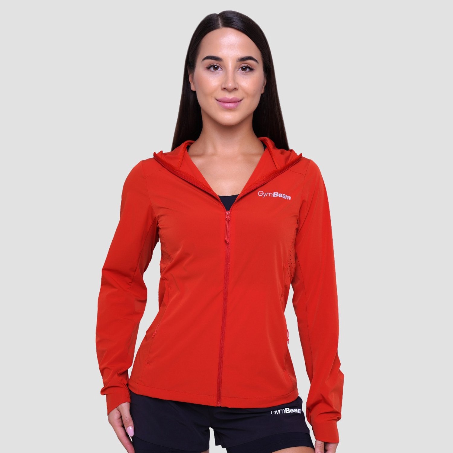 GymBeam Dames Pulse Hardloopjack Oranje M