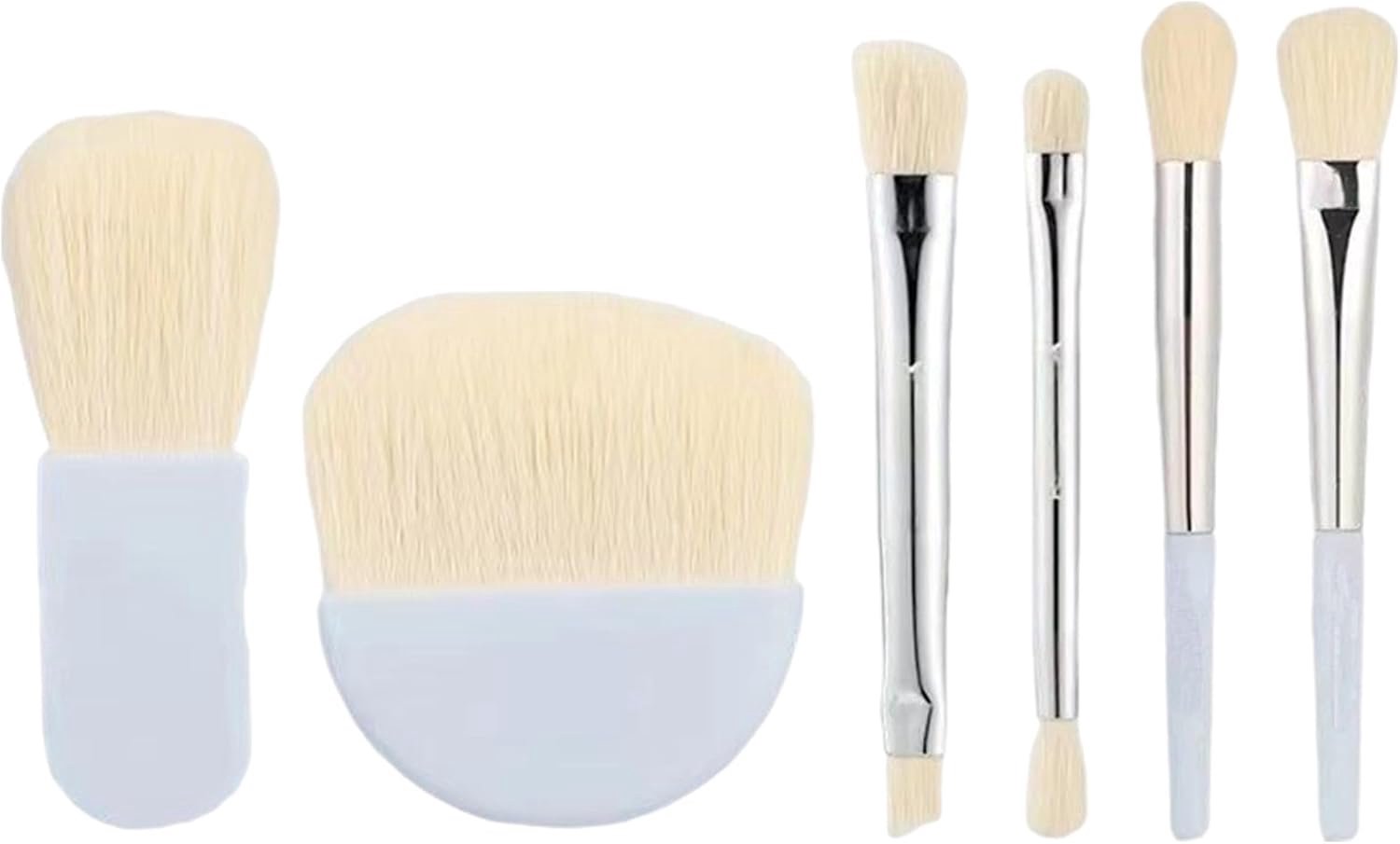 Make-upkwastenset voor op reis, draagbare sets, mini-cosmeticakwasten