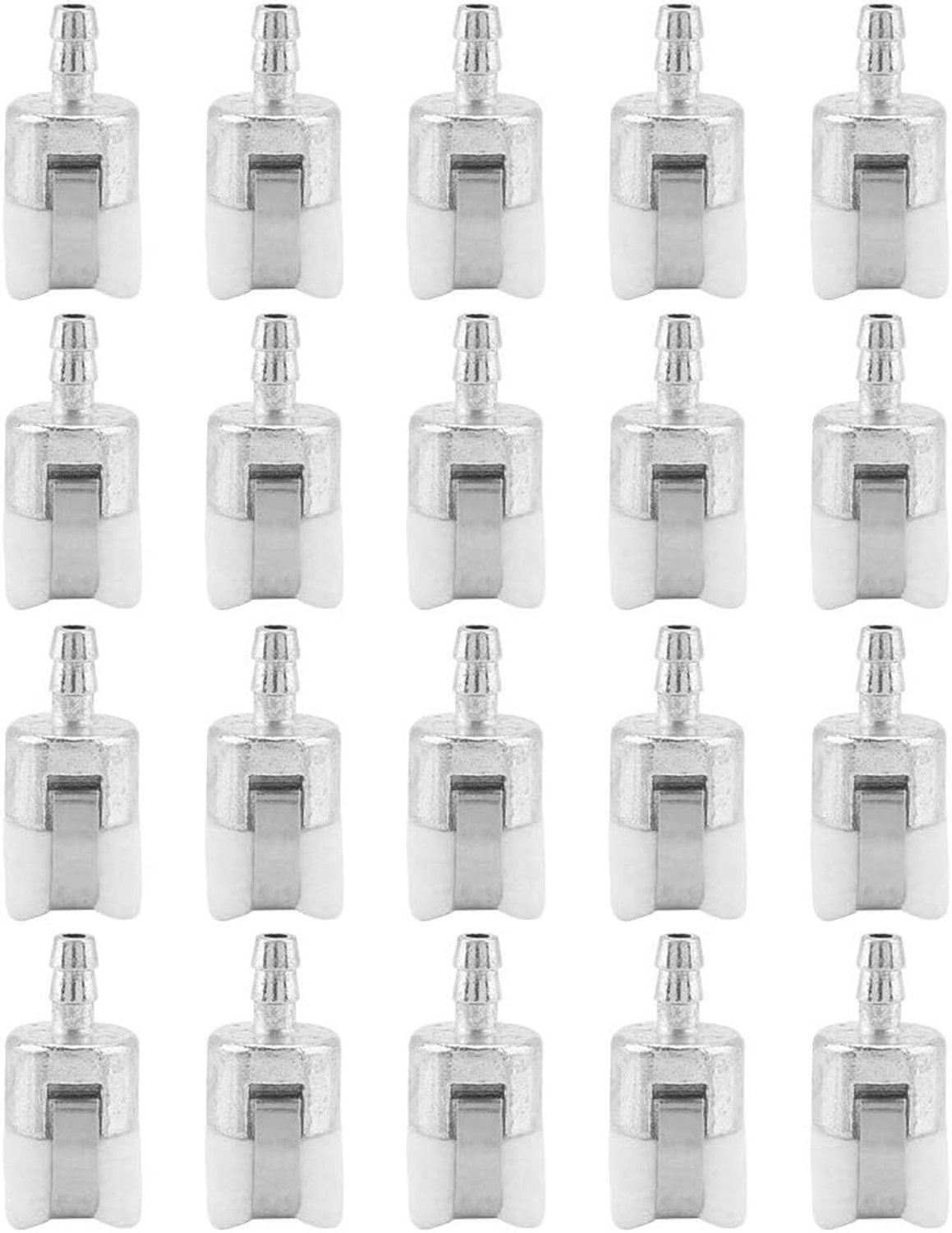 Echo Hoogwaardig Brandstofgasfilter voor Trimmer 13120519831 13120530830 3/16" Lijn - 20 Stuks Ideale Vervanging, Eenvoudig Te Installeren voor Eigenaren van Grasmaaiers