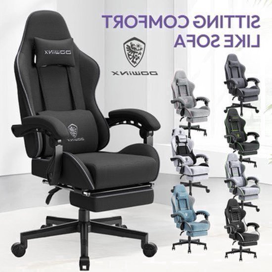 Gamestoel – Gaming Chair – Gaming Stoel – Game Stoel – Bureaustoel – Ergonomische High Back Rugleuning – Pocketveren Zitting – Verstelbaar – Met Metalen Frame – Max. Belastbaar 136 kg — afbeelding 4