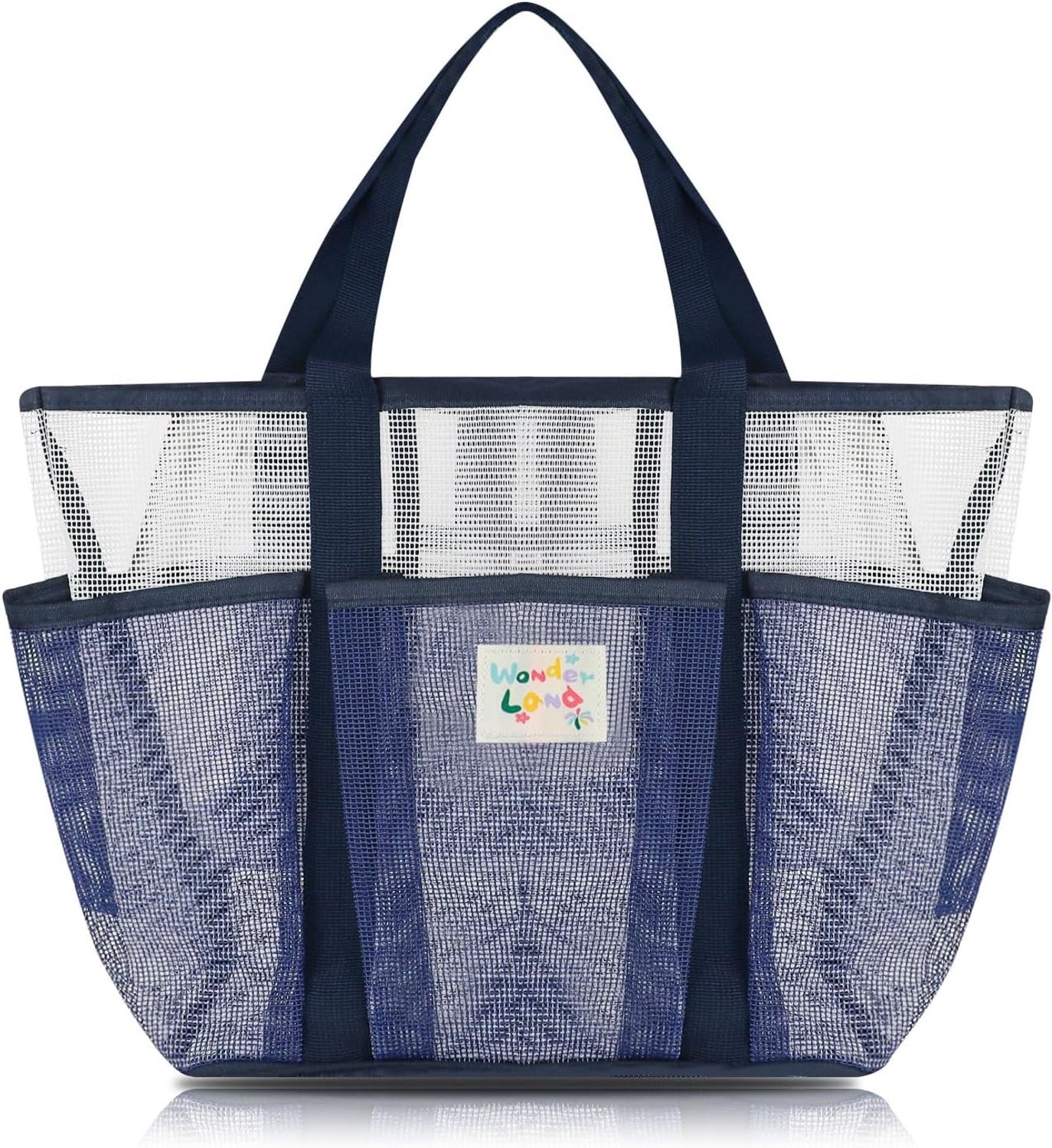 Grote Vrouwen Strandtas met Sneldrogend Design, Meerdere Vakken en Vouwbare Shopper voor Strand en Winkelen