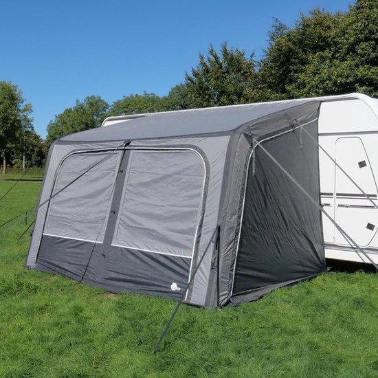 Opblaasbare voortent voor caravan en camper - universeel, 340 x 250 cm - luchtige luifel — afbeelding 3