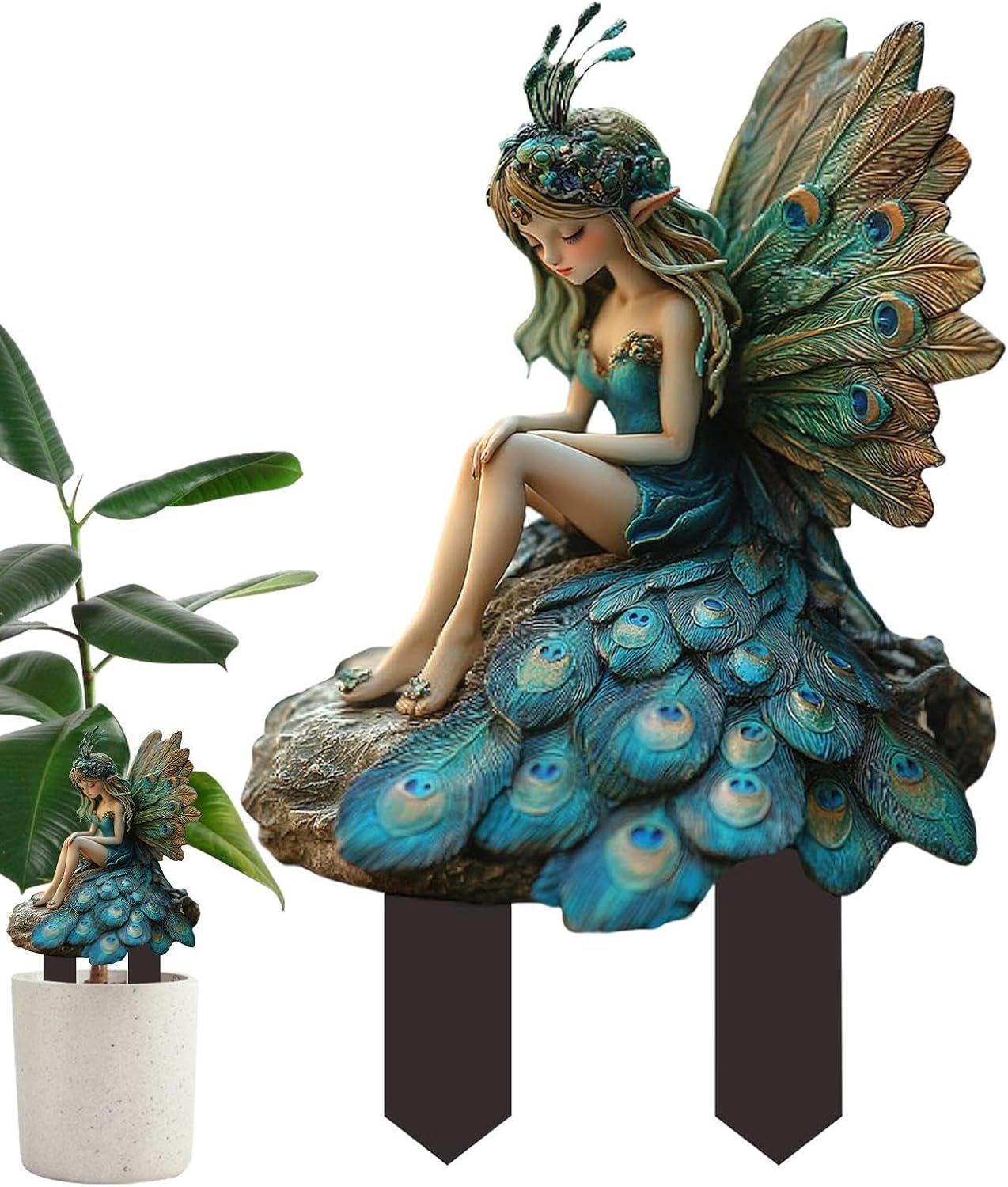 Tuin Stakes Decor Eenvoudig Installeren Leuke Fairy Ornament