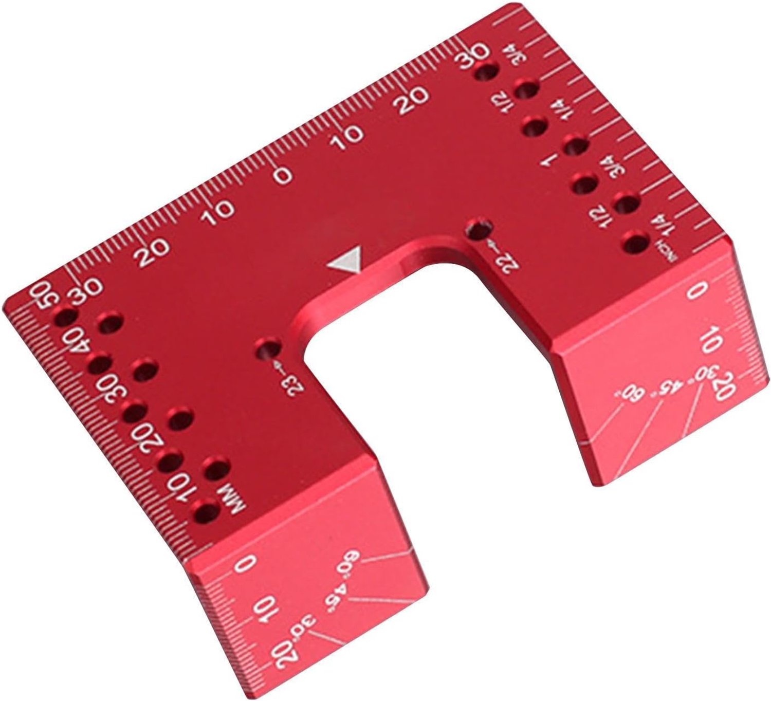 Scharnierreparatieplaat - Magnetische Nauwkeurige Aluminiumlegering Plaat, Scharnier Aanpassing Gereedschap, voor Huis Keuken Badkamer Meubels Fix Hardware Kast Gate Garage RV