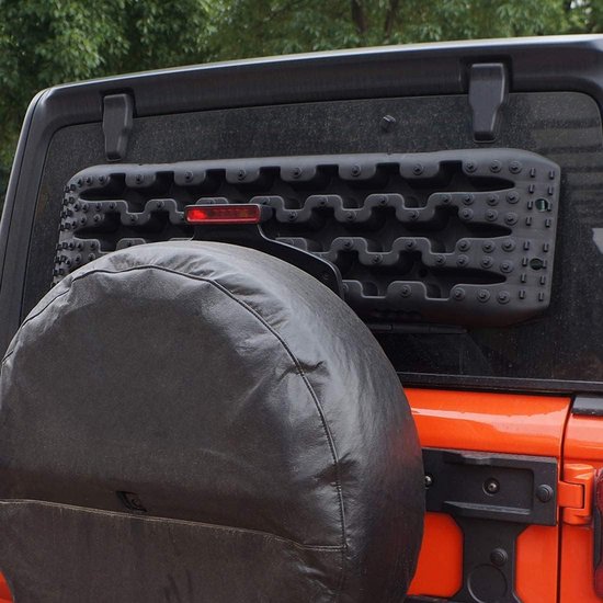 2 Stuks Zandplaten,10T Tractieplanken Offroad voor SUV en Auto,Zwart — afbeelding 3