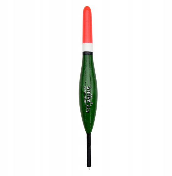 Shark Doorvoer Dobber Balsa 3,5g - 11,8cm Groen Transparant — afbeelding 2