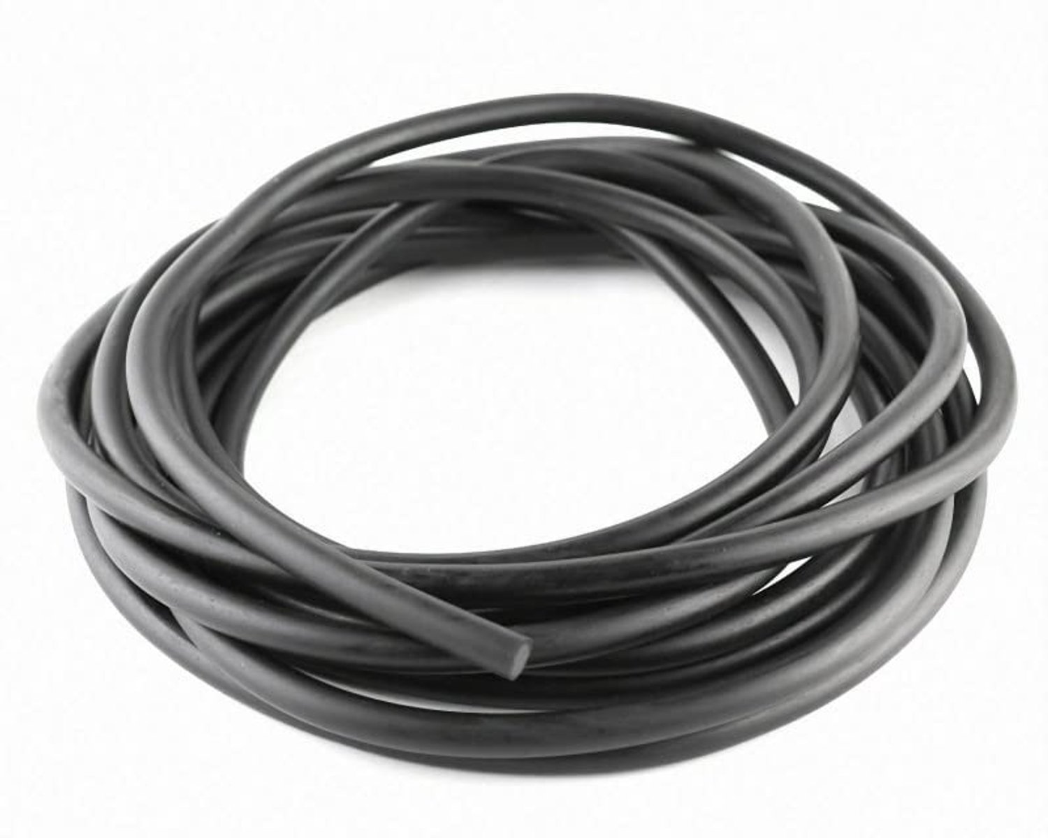 SnelShoppen - Round Sealing Rubber 1m, EPDM Zwart, Rubber Cord, Rond 4mm, Sluitrubber voor Keuken, Tuin, Camping en DIY Projecten
