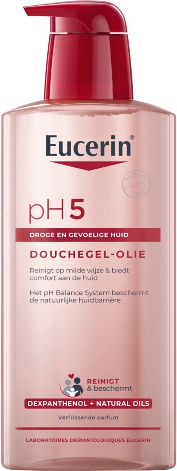 Eucerin - pH5 Douchegel-olie - 3 x 400 ml - Voordeelverpakking