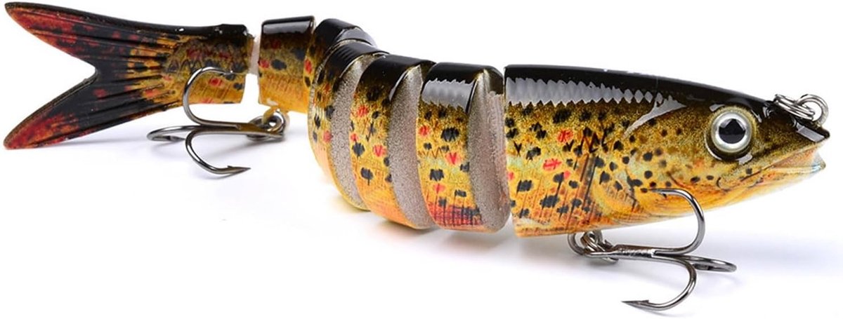 Vissen met verse en zoutwater aas, kunstaas voor baars en forel, visaccessoires en aasopties
