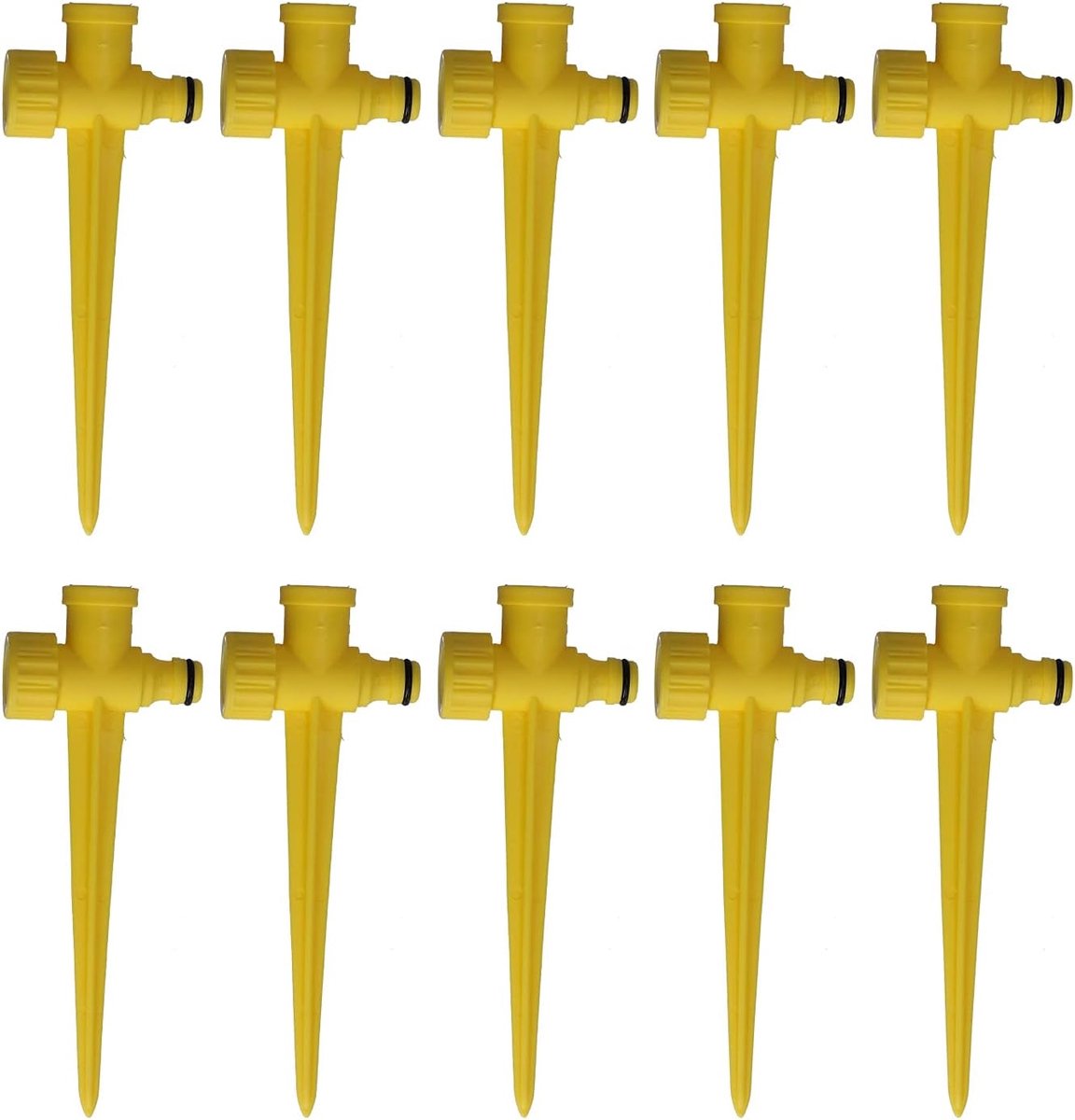 10 STKS Gazon Sprinkler Spikes, 1/2 Inch Binnendraad Interface Watering Sprinklers Yard Gras Irrigatiesysteem Connector: