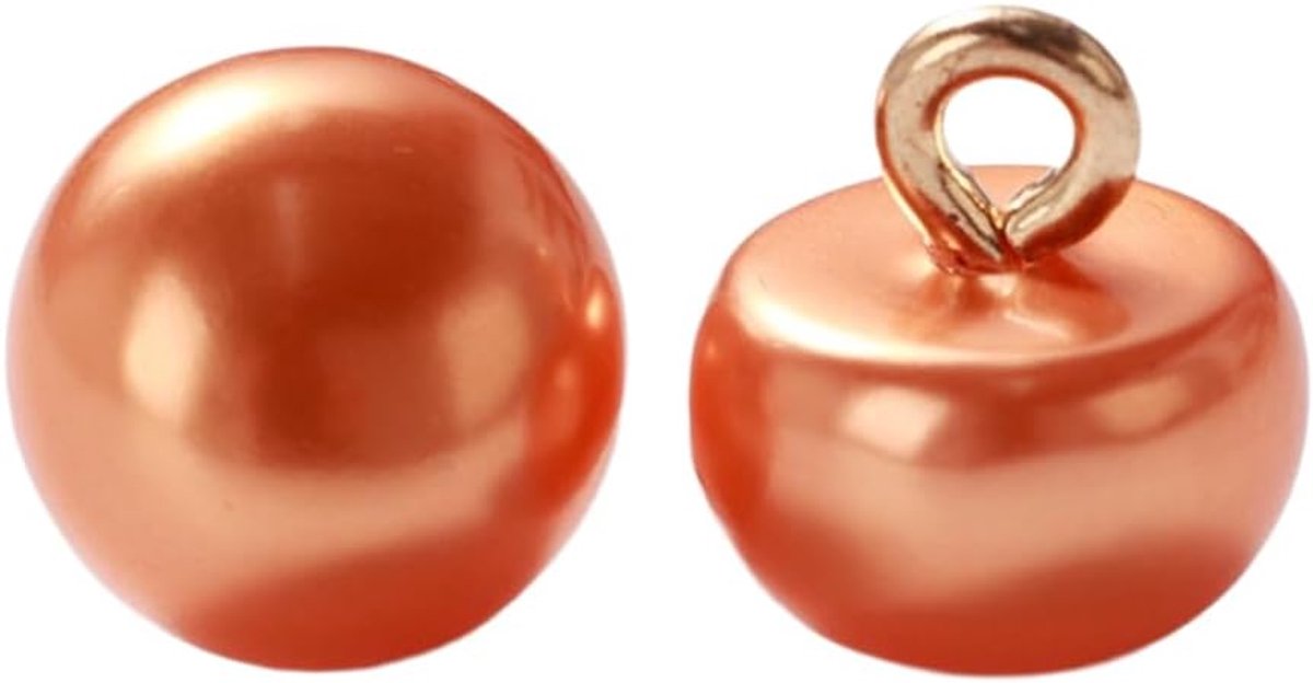 Knopen met oogje, halve bolknopen 10 mm, oogknopen, decoratieve knopen voor naaien en knutselen van decoraties, reserveknoppen voor doe-het-zelf trui, kleding, mantels, hemd, cadeau