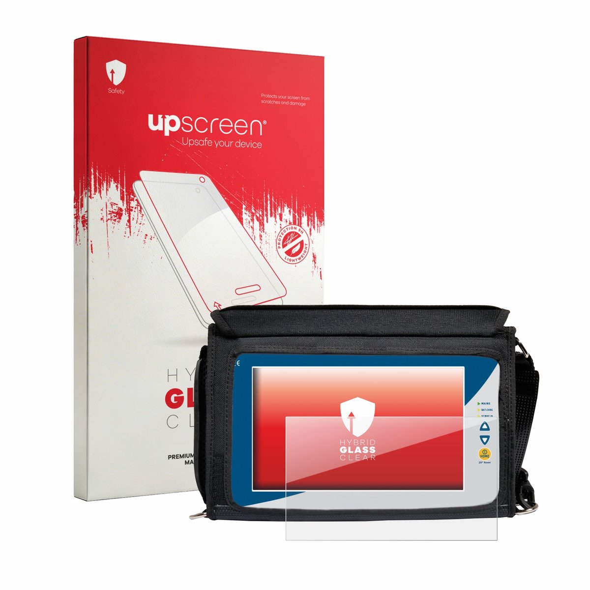 upscreen - Screenprotector voor Rover EXA 9 - Folie Beschermfolie Beschermglas transparant