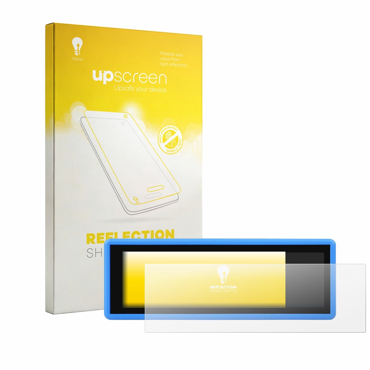 upscreen - Screenprotector voor Waveshare ESP32-S3 High-Performance Development Board 3.49" - Folie Beschermfolie anti glare matte