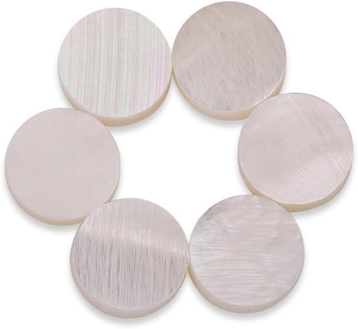 Toetsinlay Stickers 6mm - Decals - Voor Gitaar en Bas - Inlay Markers - Creatieve Decoratie