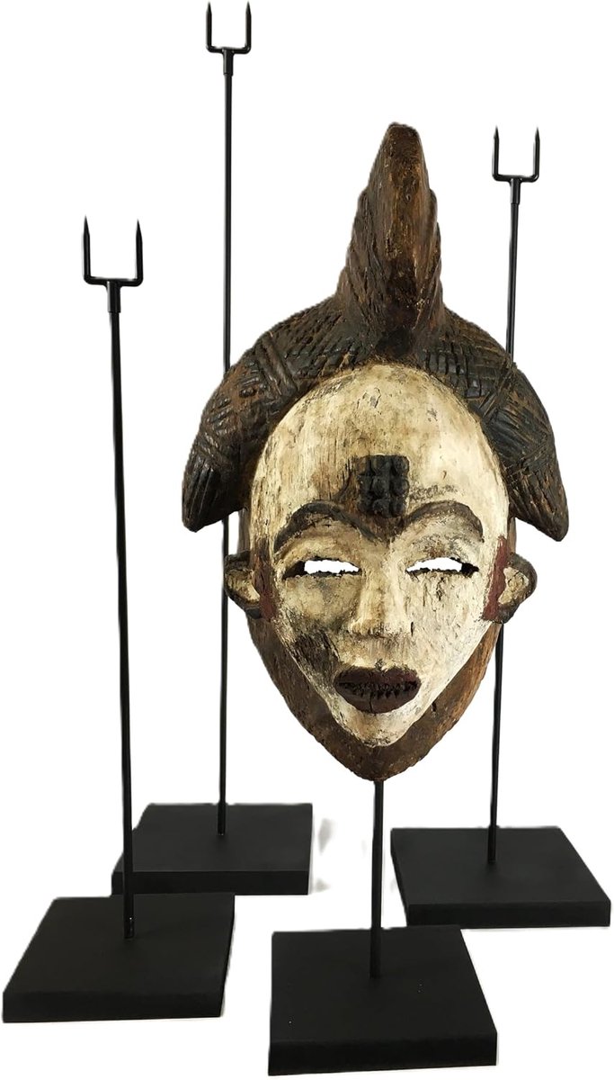 Masker Sokkel 62 cm, Maskerhouder, Display Stand, Masker Houder