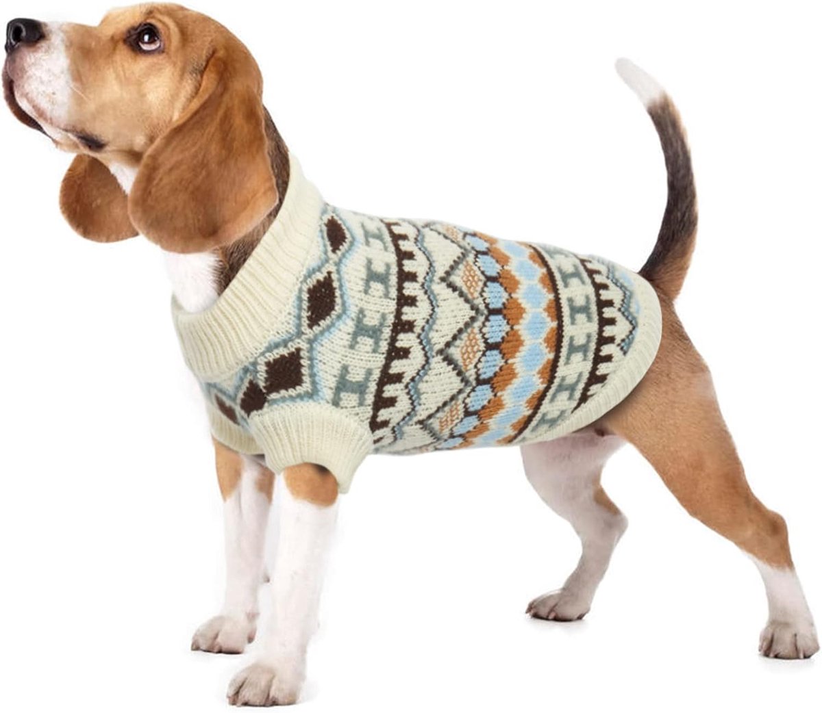 Tweepotige pullover katten teddy VIPs puppykleding kleine honden puppy's lente en herfst winterkleding (Medium)