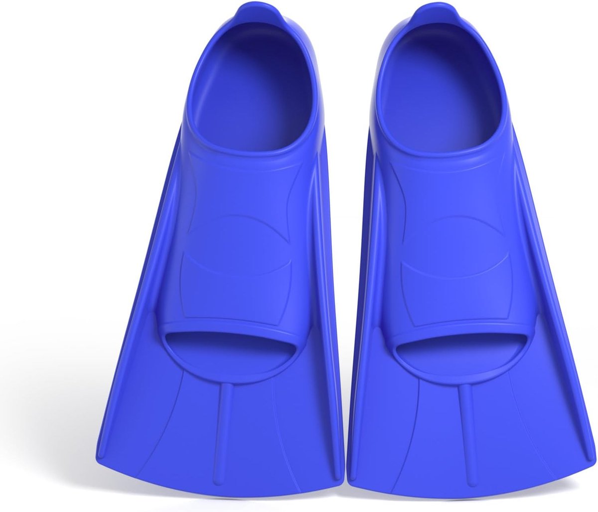 Zwemvliezen, korte zwemvliezen, siliconen snorkelvliezen, korte duikvinnen kinderen volwassenen, korte zwemvliezen training zwemvliezen unisex vinnen