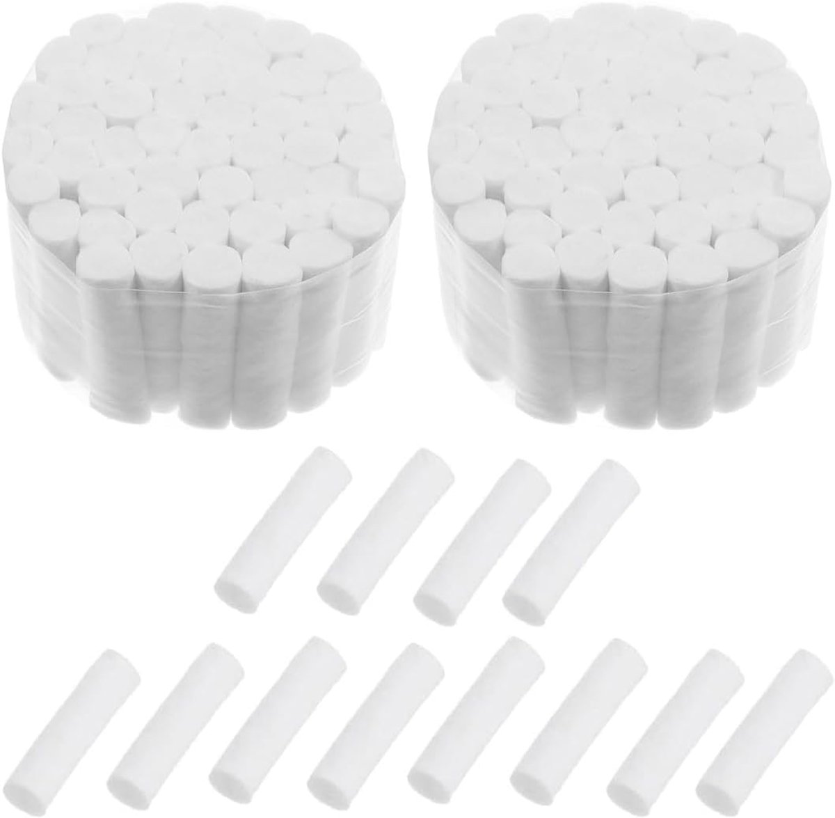 100 stuks bloedstende neusdoekjes, houder voor neusbloeding, zachte gaas-otole, super absorberende katoenen rollen voor tandartsen, voor kinderen en volwassenen