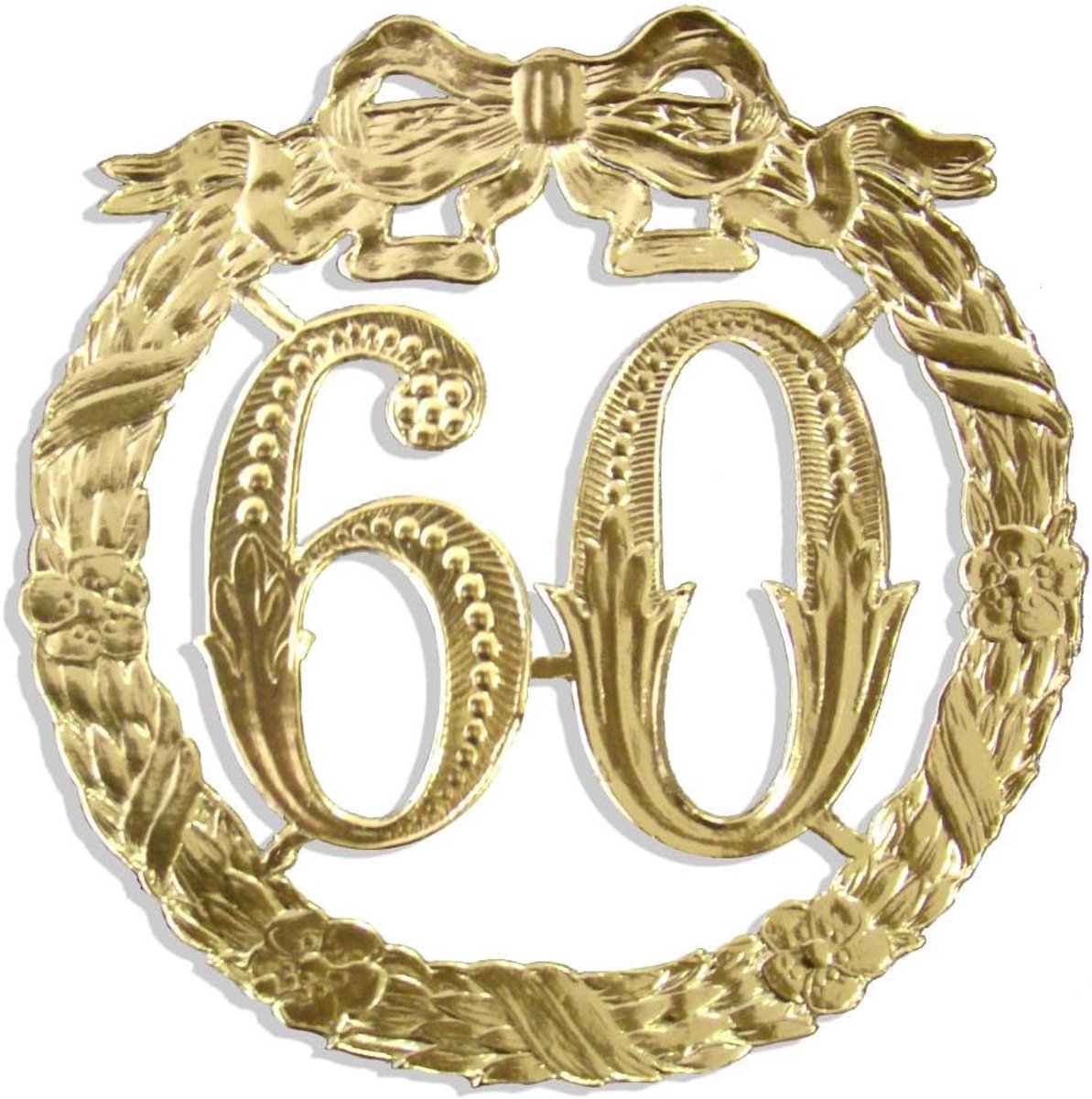 Dresden Feest Jubileum Nummer 60, 5-1/8-Inch, Goud