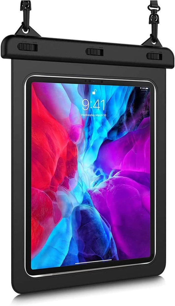 waterdichte hoes voor iPad Samsung Lenovo, Tablet Pouch Dry Bag voor iPad Pro 12,9"/11"/13" / Air 13"/11" A16 / 10,9", Galaxy Tab S11, Tab M11, Fire Max 11, Android Tablet tot 13,5