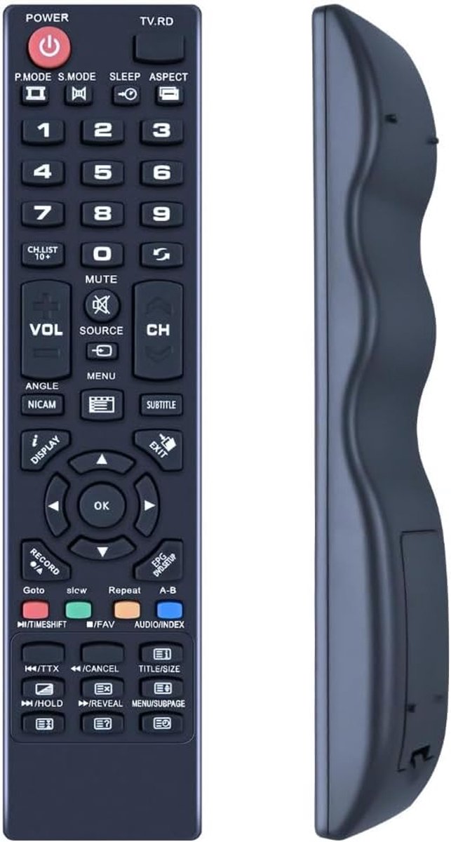 Afstandsbediening voor televisie, compatibel met Orion TV CLB39B920, CLB39B980S, CLB24B380S, CLB32B720, CLB32B731, CLB32B750S, CLB40B900, geen installatie nodig