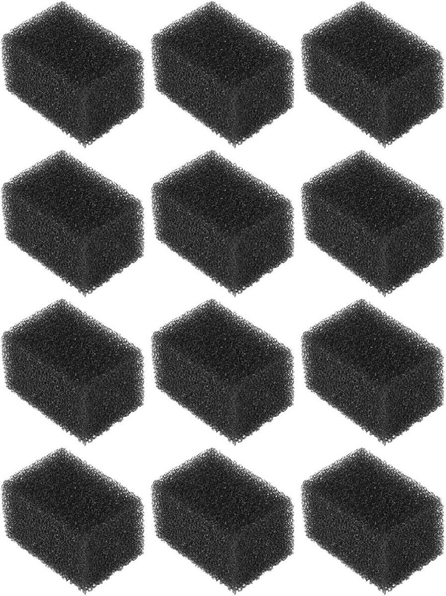12 stks Stipple Spons Blok Set voor Halloween Make-up, Speciale Effecten Bloedspons voor SFX Gezichtsverf en Kostuum Make-up Professionele Theatrale Make-Up Gereedschap (Dunne Hole)