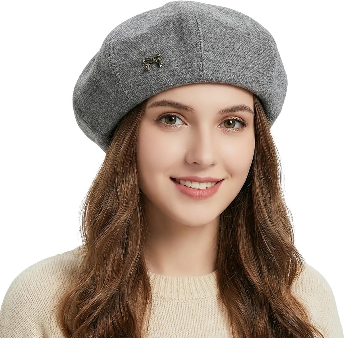 klassieke baret cap voor dames, Koreaanse baretpet, schildermuts, elegante kunstenaars, baret voor lente, herfst en winter