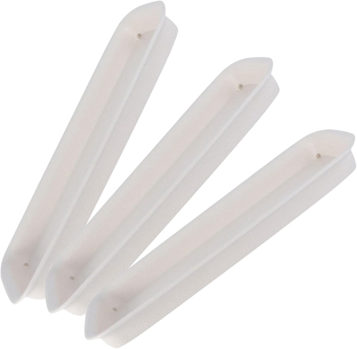 3 Stuks Waterbak potten bakken tuinbakken plantenschotels voor Plant Pot Tray Druppelen in de tuinpot dienblad lekbakken voor potplanten Grote ovale plantenschotel plastic wit
