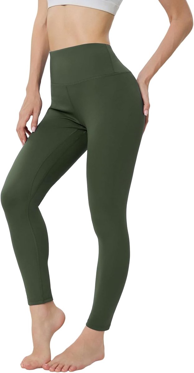 Legging Met Hoge Taille Voor Dames Boterzachte Ondoorzichtige Broek
