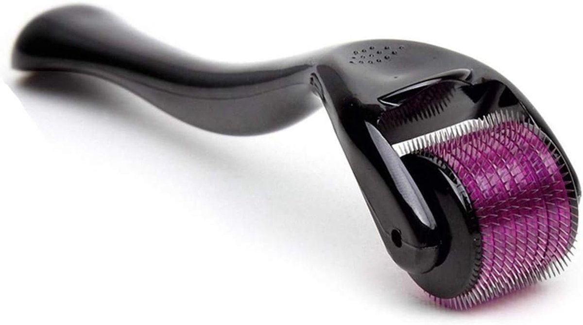 Titanium Microneedle Derma Roller huidverzorging voor gezicht gezichtsrimpels Haaruitval Stretch Marks Haar Regrowth Micro Naalden Professionele Microneedling Derma Needling Kit met Case