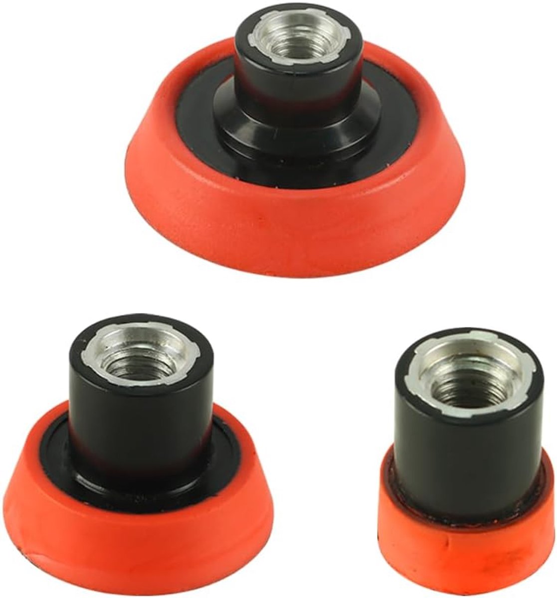 Klittenband Steunschijf voor Haakse Slijper, M14 Draad PU Polijstschijf Plaat Roterende Schuur Polijstmachine Accessoires - 1 Inch/ 2 Inch/ 3 Inch