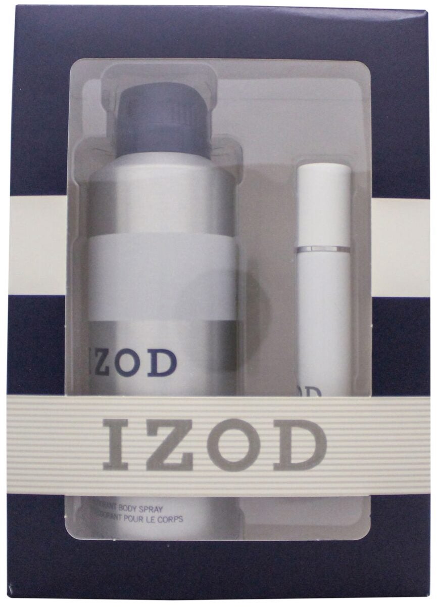 Izod Blue 2 Piece Gift Set: Eau De Toilette 15ml - Body Spray 200ml