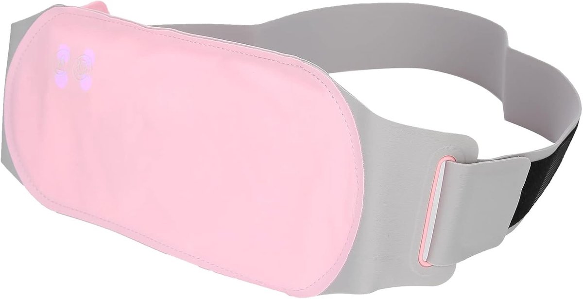 Baarmoederband - 3 standen menstruatieverwarmingskussen, waterdichte elektrische tailleverwarmer voor krampen, USB-voeding voor comfort en verlichting