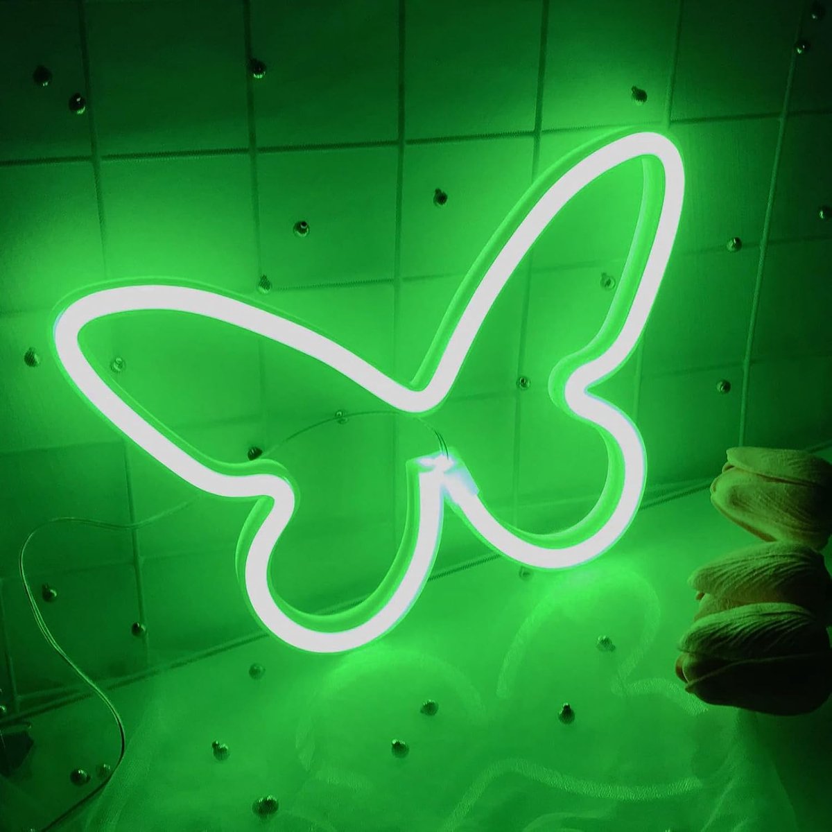 Glow Logo LED Groen Neon USB/Batterij Aangedreven Multi-Occasion Toepassing Woonkamer Slaapkamer Decoratie Party Stuur Kinderen Lovers Club Logo Bar Decoratie
