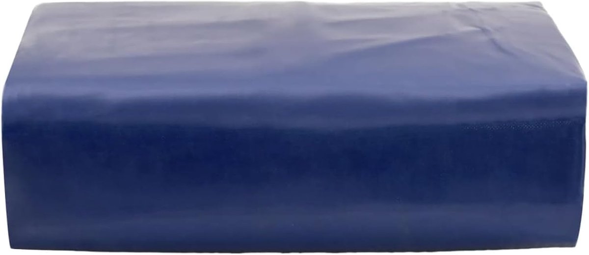 Afdekzeil, blauw, 2,5 x 4,5 m, 650 g/m², weerbestendig, waterdicht, voor aanhangerzeil, meubelbescherming, bouwplaatsen, landbouw, 156175
