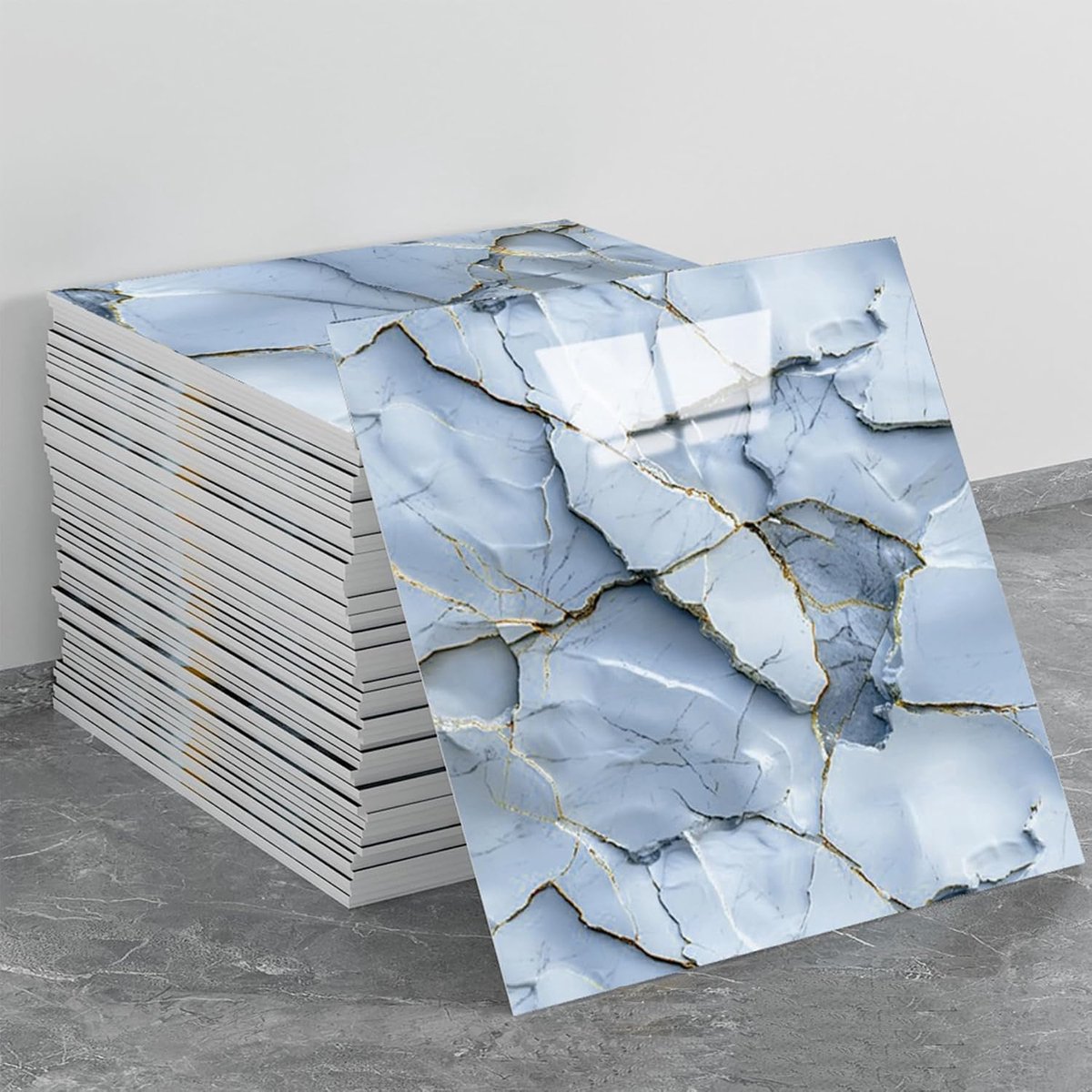 30 x 30 cm voor keuken, 10 stuks marmer, pvc, tegelstickers, tegels, badkamer, zelfklevende tegeldecoratie, baksteen voor eetkamer, badkamer, tegelfolie, decoratie
