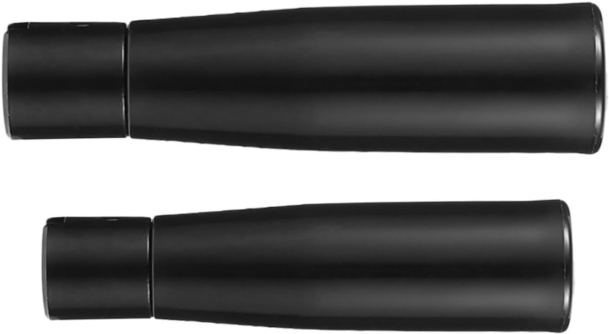 2 Stuks Inklapbare handgreep voor werktuigmachines Vouwbare handgrepen Zwarte handgrepen Machine draaibaar bakelieten handvat draaibank slinger handslinger nylon- Black